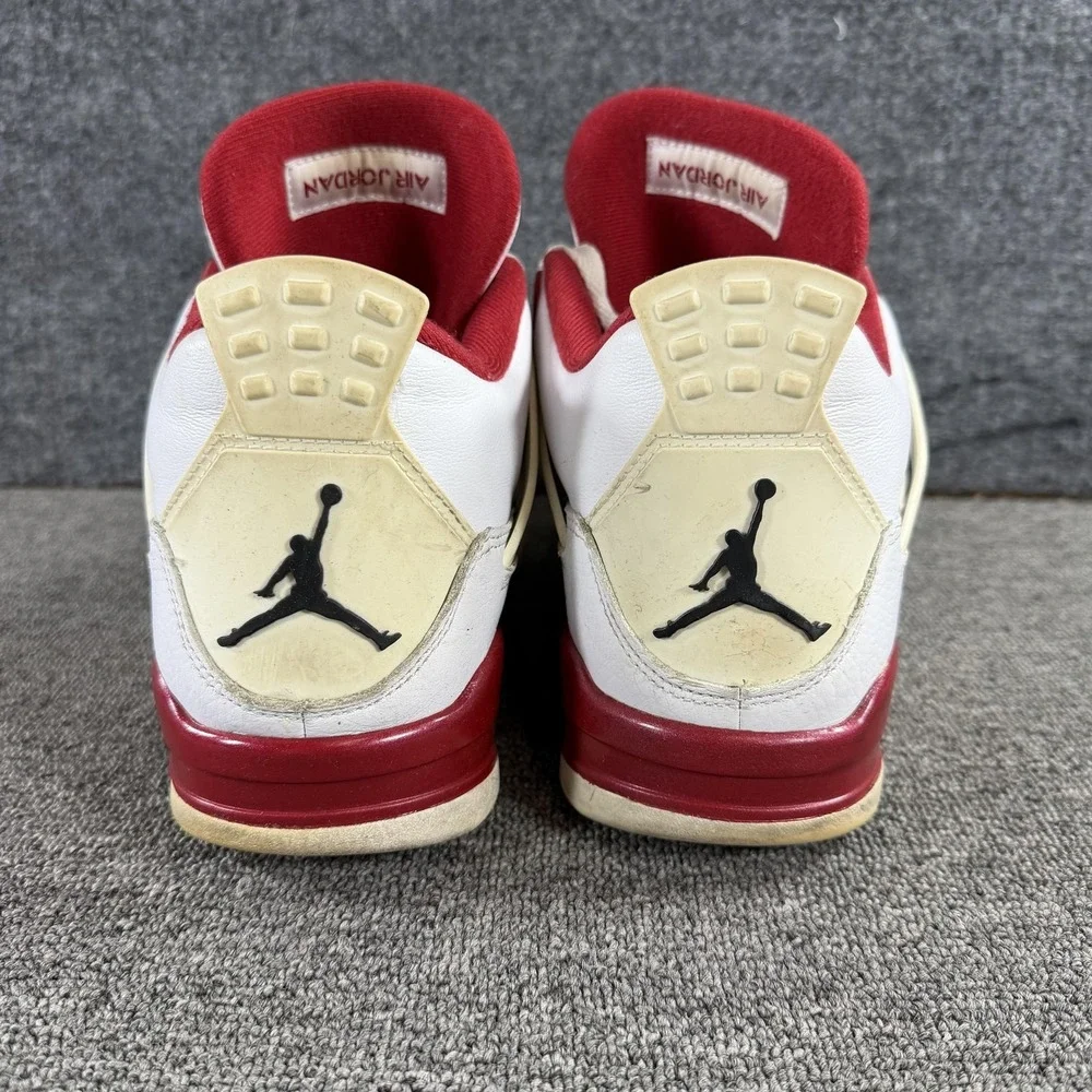 Jordan Air Jordan 4 Retro Alternate 89 Shoes Mens 10.5 White Sneakers 308497 106